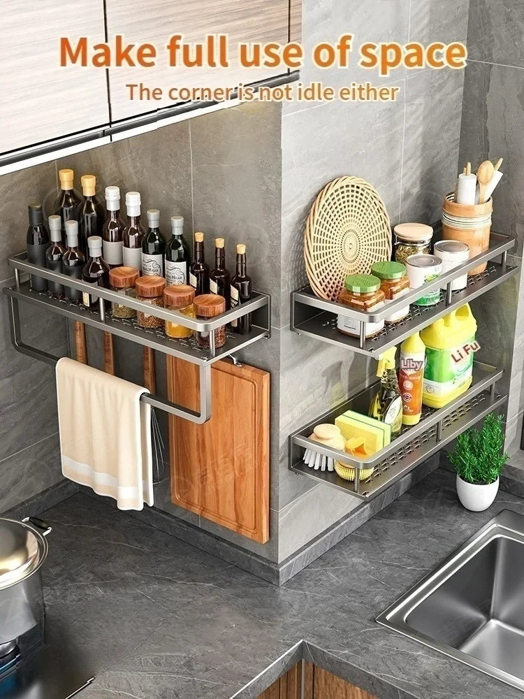 Wall Mounted Spice Rack