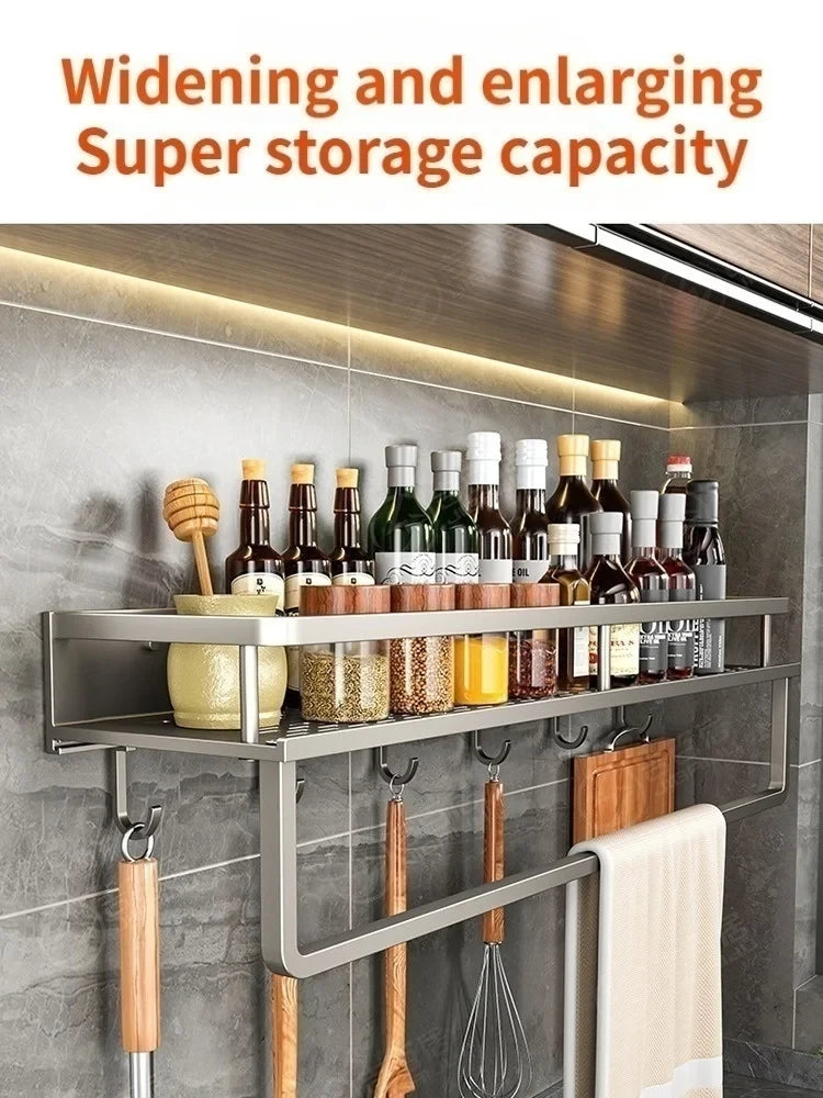 Wall Mounted Spice Rack